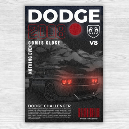 DriftMat Dodge Challenger Rug