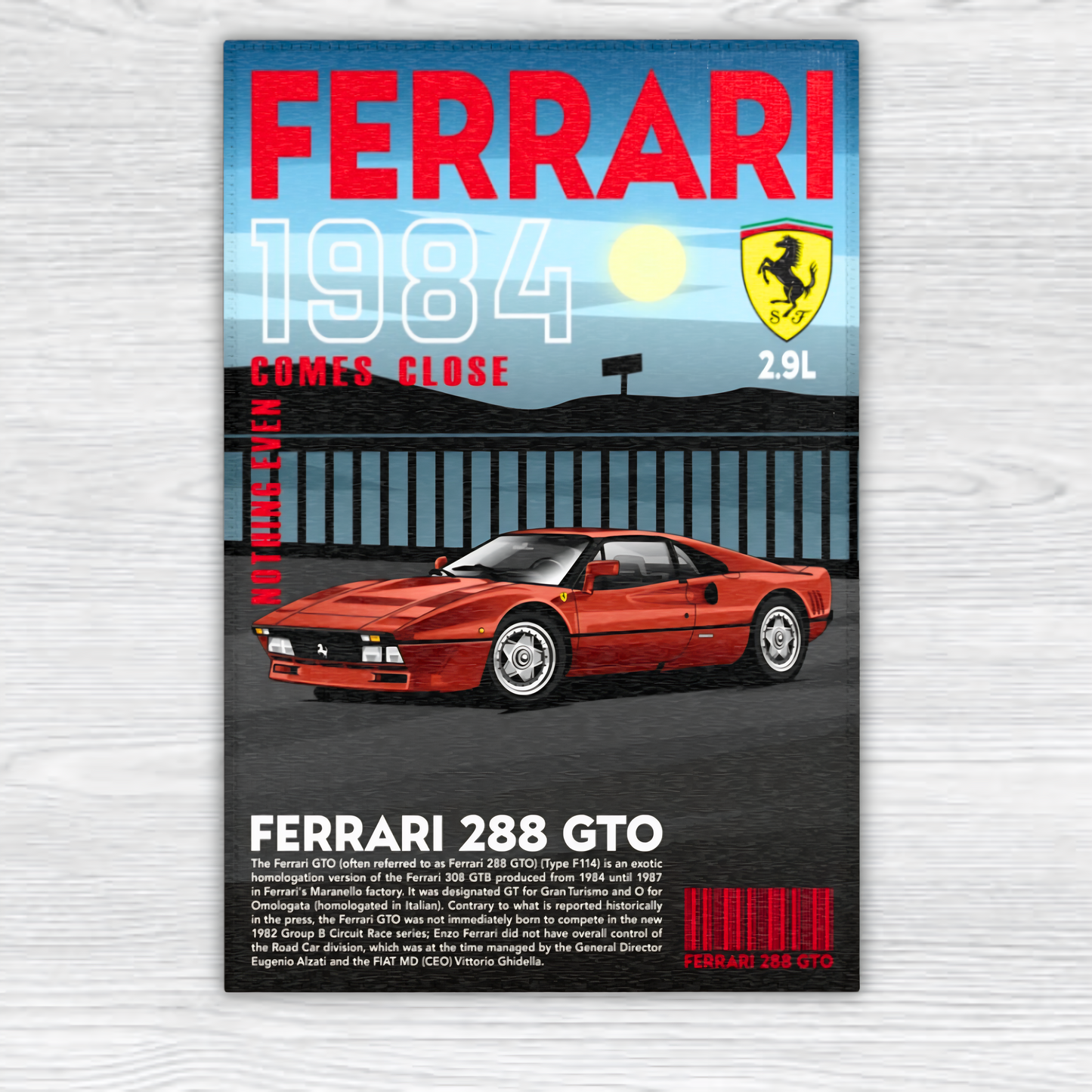 DriftMat 288 GTO Rug