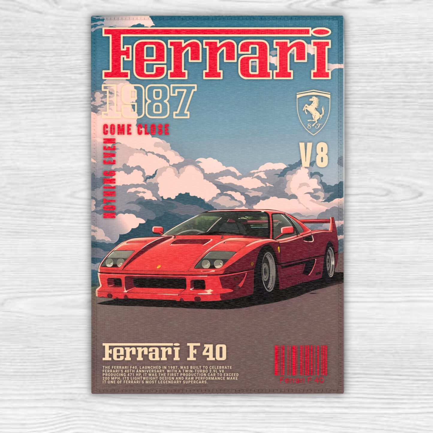 DriftMats F40 Rug