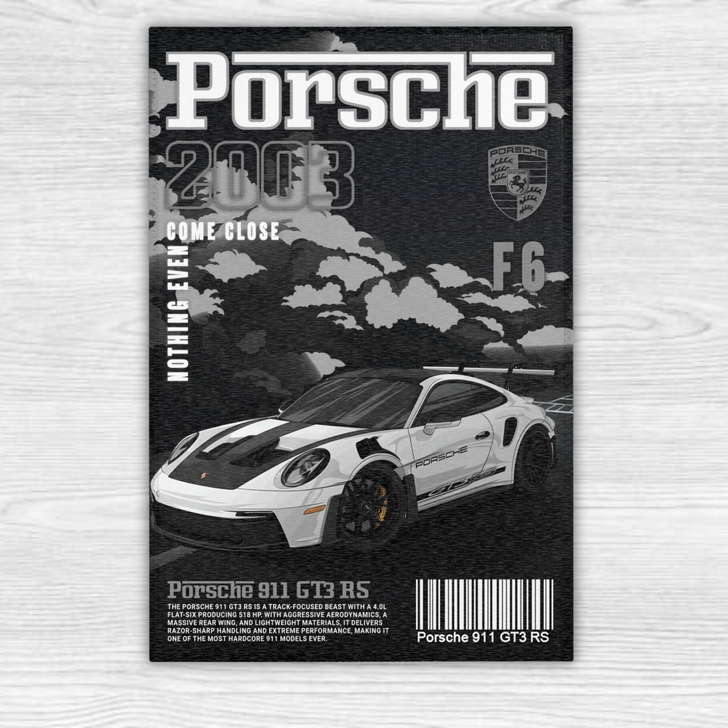 DriftMats GT3 RS Rug